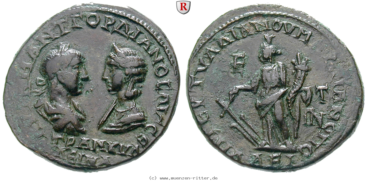 Klicken Sie auf das Bild um es auf Ihrem Rechner zu speichern thrakien-donaugebiet-tranquillina-frau-gordianus-iii-bronze/91077.jpg