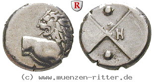 Klicken Sie auf das Bild um es auf Ihrem Rechner zu speichern thrakien-hemidrachme/16721.jpg
