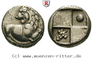 Klicken Sie auf das Bild um es auf Ihrem Rechner zu speichern thrakien-hemidrachme/88806.jpg