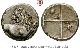 Klicken Sie auf das Bild um es auf Ihrem Rechner zu speichern thrakien-hemidrachme/96082.jpg