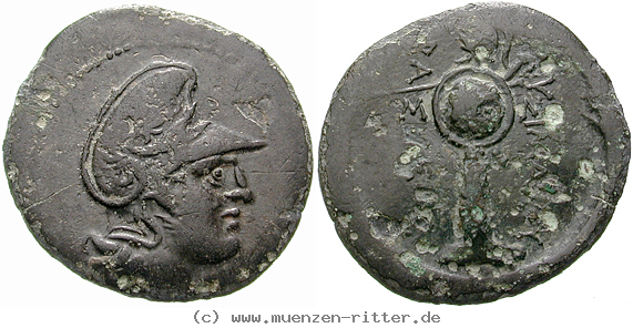 Klicken Sie auf das Bild um es auf Ihrem Rechner zu speichern thrakien-lysimachos-bronze/egri7106.jpg