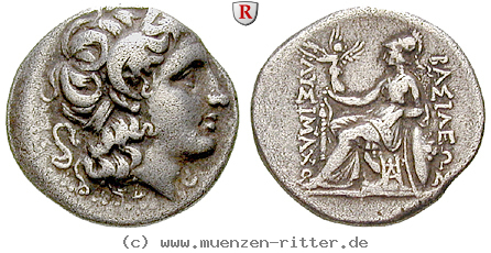Klicken Sie auf das Bild um es auf Ihrem Rechner zu speichern thrakien-lysimachos-drachme/27245.jpg