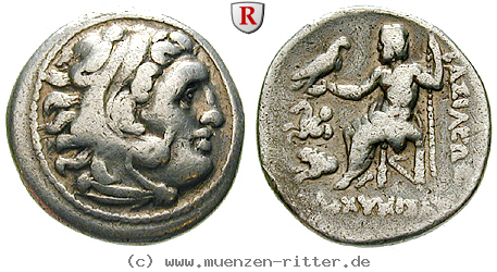 Klicken Sie auf das Bild um es auf Ihrem Rechner zu speichern thrakien-lysimachos-drachme/64427.jpg