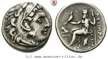 Klicken Sie auf das Bild um es auf Ihrem Rechner zu speichern thrakien-lysimachos-drachme/73239.jpg