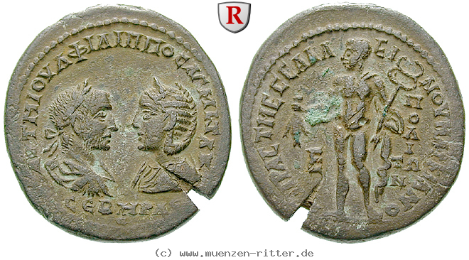 Klicken Sie auf das Bild um es auf Ihrem Rechner zu speichern thrakien-otacilia-severa-frau-philippus-i-bronze/32714.jpg