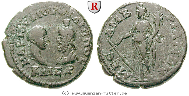 Klicken Sie auf das Bild um es auf Ihrem Rechner zu speichern thrakien-philippus-ii--caesar-bronze/39458.jpg
