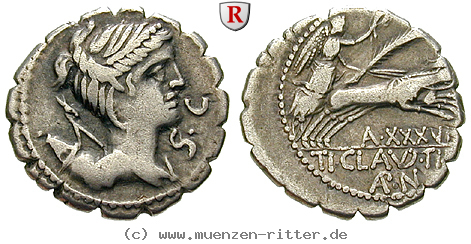 Klicken Sie auf das Bild um es auf Ihrem Rechner zu speichern ti-claudius-nero-denar-serratus/43776.jpg