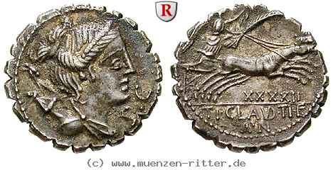 Klicken Sie auf das Bild um es auf Ihrem Rechner zu speichern ti-claudius-nero-denar-serratus/51827.jpg