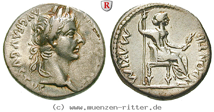 Klicken Sie auf das Bild um es auf Ihrem Rechner zu speichern tiberius-denar/21288.jpg