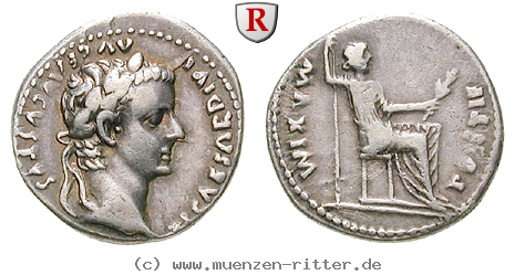 Klicken Sie auf das Bild um es auf Ihrem Rechner zu speichern tiberius-denar/21896.jpg