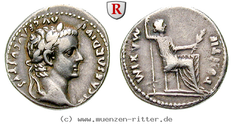 Klicken Sie auf das Bild um es auf Ihrem Rechner zu speichern tiberius-denar/25106.jpg