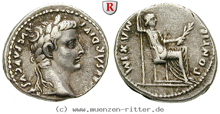 Klicken Sie auf das Bild um es auf Ihrem Rechner zu speichern tiberius-denar/29424.jpg