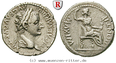 Klicken Sie auf das Bild um es auf Ihrem Rechner zu speichern tiberius-denar/31254.jpg