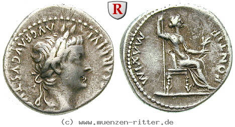 Klicken Sie auf das Bild um es auf Ihrem Rechner zu speichern tiberius-denar/35690.jpg