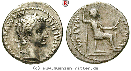 Klicken Sie auf das Bild um es auf Ihrem Rechner zu speichern tiberius-denar/51952.jpg