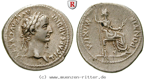 Klicken Sie auf das Bild um es auf Ihrem Rechner zu speichern tiberius-denar/53979.jpg
