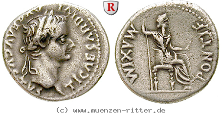 Klicken Sie auf das Bild um es auf Ihrem Rechner zu speichern tiberius-denar/53980.jpg