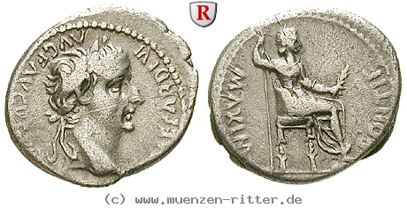 Klicken Sie auf das Bild um es auf Ihrem Rechner zu speichern tiberius-denar/53983.jpg