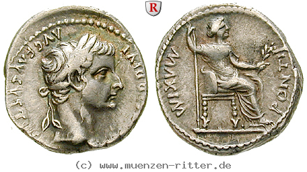 Klicken Sie auf das Bild um es auf Ihrem Rechner zu speichern tiberius-denar/54230.jpg