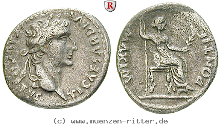 Klicken Sie auf das Bild um es auf Ihrem Rechner zu speichern tiberius-denar/54248.jpg