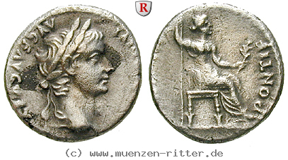 Klicken Sie auf das Bild um es auf Ihrem Rechner zu speichern tiberius-denar/54263.jpg