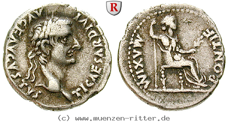 Klicken Sie auf das Bild um es auf Ihrem Rechner zu speichern tiberius-denar/54276.jpg