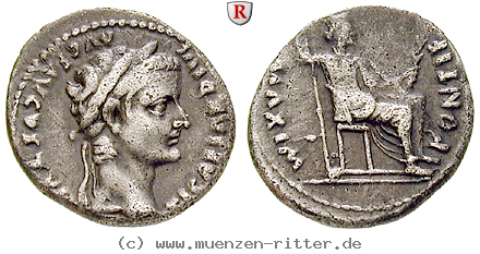 Klicken Sie auf das Bild um es auf Ihrem Rechner zu speichern tiberius-denar/54571.jpg