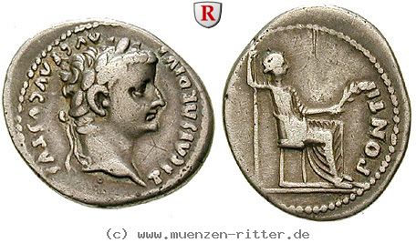 Klicken Sie auf das Bild um es auf Ihrem Rechner zu speichern tiberius-denar/57410.jpg