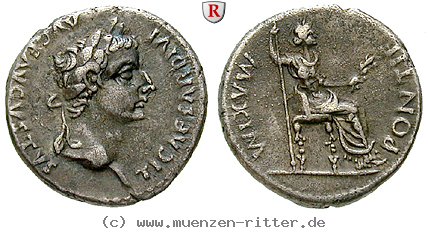 Klicken Sie auf das Bild um es auf Ihrem Rechner zu speichern tiberius-denar/61916.jpg