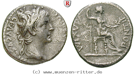 Klicken Sie auf das Bild um es auf Ihrem Rechner zu speichern tiberius-denar/64406.jpg