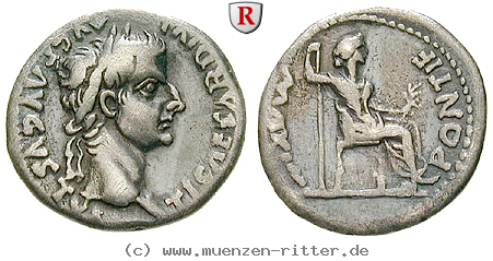 Klicken Sie auf das Bild um es auf Ihrem Rechner zu speichern tiberius-denar/64411.jpg