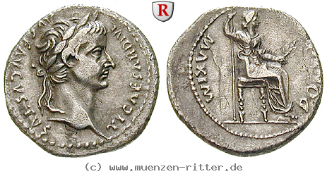 Klicken Sie auf das Bild um es auf Ihrem Rechner zu speichern tiberius-denar/69568.jpg