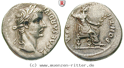 Klicken Sie auf das Bild um es auf Ihrem Rechner zu speichern tiberius-denar/69569.jpg