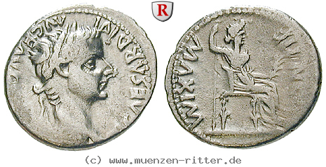 Klicken Sie auf das Bild um es auf Ihrem Rechner zu speichern tiberius-denar/75698.jpg