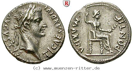 Klicken Sie auf das Bild um es auf Ihrem Rechner zu speichern tiberius-denar/93931.jpg
