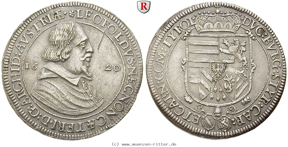 tirol-grafschaft-erzherzog-leopold-v-taler/75993.jpg