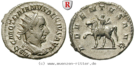 Klicken Sie auf das Bild um es auf Ihrem Rechner zu speichern traianus-decius-antoninian/100224.jpg