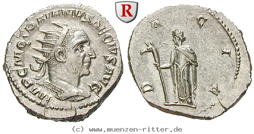 Klicken Sie auf das Bild um es auf Ihrem Rechner zu speichern traianus-decius-antoninian/21028.jpg