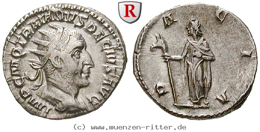 Klicken Sie auf das Bild um es auf Ihrem Rechner zu speichern traianus-decius-antoninian/25709.jpg