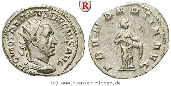 Klicken Sie auf das Bild um es auf Ihrem Rechner zu speichern traianus-decius-antoninian/36632.jpg
