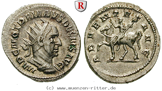 Klicken Sie auf das Bild um es auf Ihrem Rechner zu speichern traianus-decius-antoninian/37105.jpg