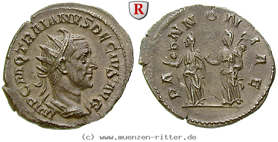 Klicken Sie auf das Bild um es auf Ihrem Rechner zu speichern traianus-decius-antoninian/37364.jpg