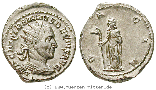 Klicken Sie auf das Bild um es auf Ihrem Rechner zu speichern traianus-decius-antoninian/45187.jpg