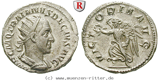 Klicken Sie auf das Bild um es auf Ihrem Rechner zu speichern traianus-decius-antoninian/46704.jpg