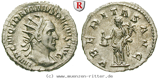 Klicken Sie auf das Bild um es auf Ihrem Rechner zu speichern traianus-decius-antoninian/52077.jpg