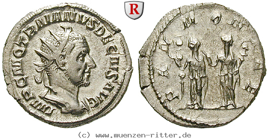 Klicken Sie auf das Bild um es auf Ihrem Rechner zu speichern traianus-decius-antoninian/59531.jpg