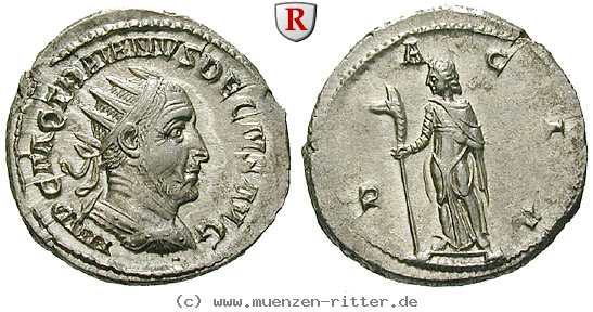 Klicken Sie auf das Bild um es auf Ihrem Rechner zu speichern traianus-decius-antoninian/64134.jpg