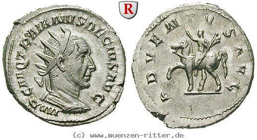 Klicken Sie auf das Bild um es auf Ihrem Rechner zu speichern traianus-decius-antoninian/64135.jpg