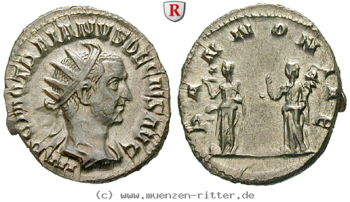 Klicken Sie auf das Bild um es auf Ihrem Rechner zu speichern traianus-decius-antoninian/91033.jpg
