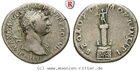 Klicken Sie auf das Bild um es auf Ihrem Rechner zu speichern traianus-denar/100129.jpg